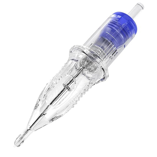 Dragonhawk Extreme Tattoo Needles - 20PCS Disposable Round Liner Cartridges 1201RL Professional Needles for Lining Work Fits Most Tattoo Machines