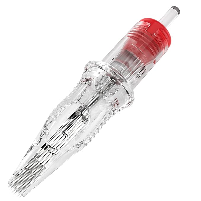 Dragonhawk 20Pcs Extreme Cartridges Disposable Tattoo Needle Standard 11 Curved Magnum(11RM)