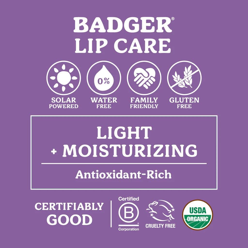 Classic Lip Balm - Tangerine Breeze, Lavender & Orange, Vanilla Madagascar, Pink Grapefruit 4Pk