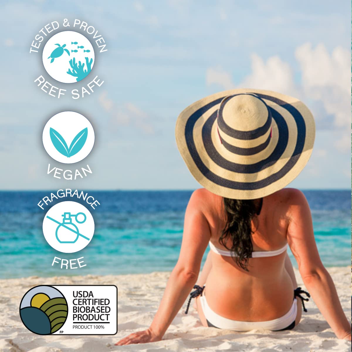 SPF 45 Every Day Kids Mineral Sunscreen | 2.5 Fl Oz Biodegradable, Paraben Free & Reef Safe Sunscreen for Face & Body for Kids | Non-Greasy, Lightweight & Sheer Mineral Protection Against UVA & UVB