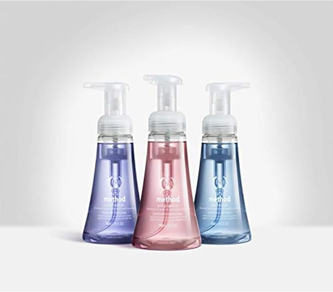 Method Foaming Hand Soap, Sea Minerals, Paraben and Phthalate Free, 10 Fl Oz (Pack of 6)
