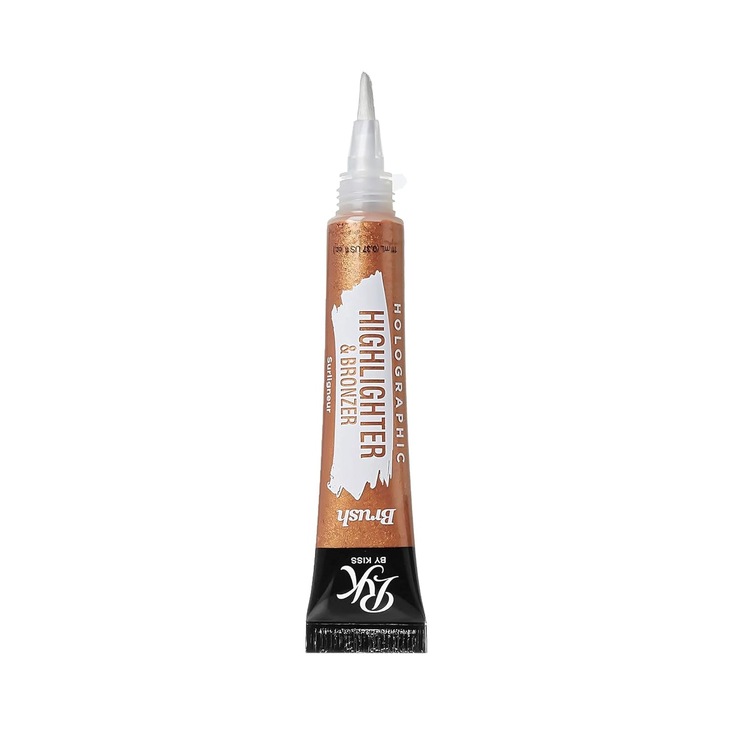 Ruby Kisses HD Brush Concealer & Foundation, Full Coverage, Color Correcting, Highlight, Contour 3 Pack (Rich Gold Bronzer)