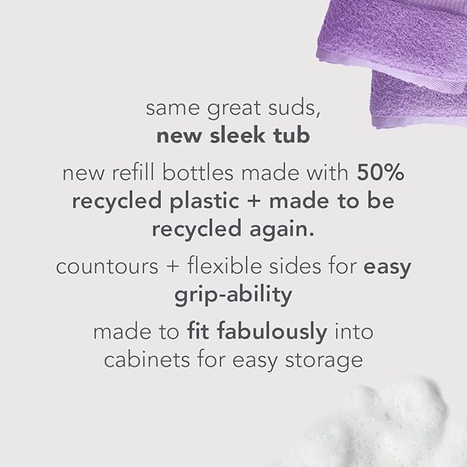 Method Foaming Hand Soap Refill, Sea Minerals, Recyclable Bottle, Biodegradable Formula, 28 oz, (Pack of 2)