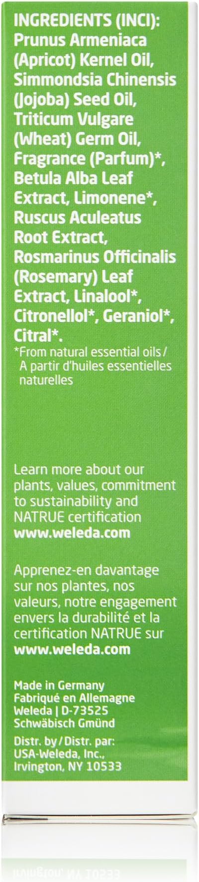Weleda Birch Cellulite Body Oil 3.4 Fluid Ounce,Plant-Rich Oil with Birch,Rosemary and Jojoba,(Pack of 2)