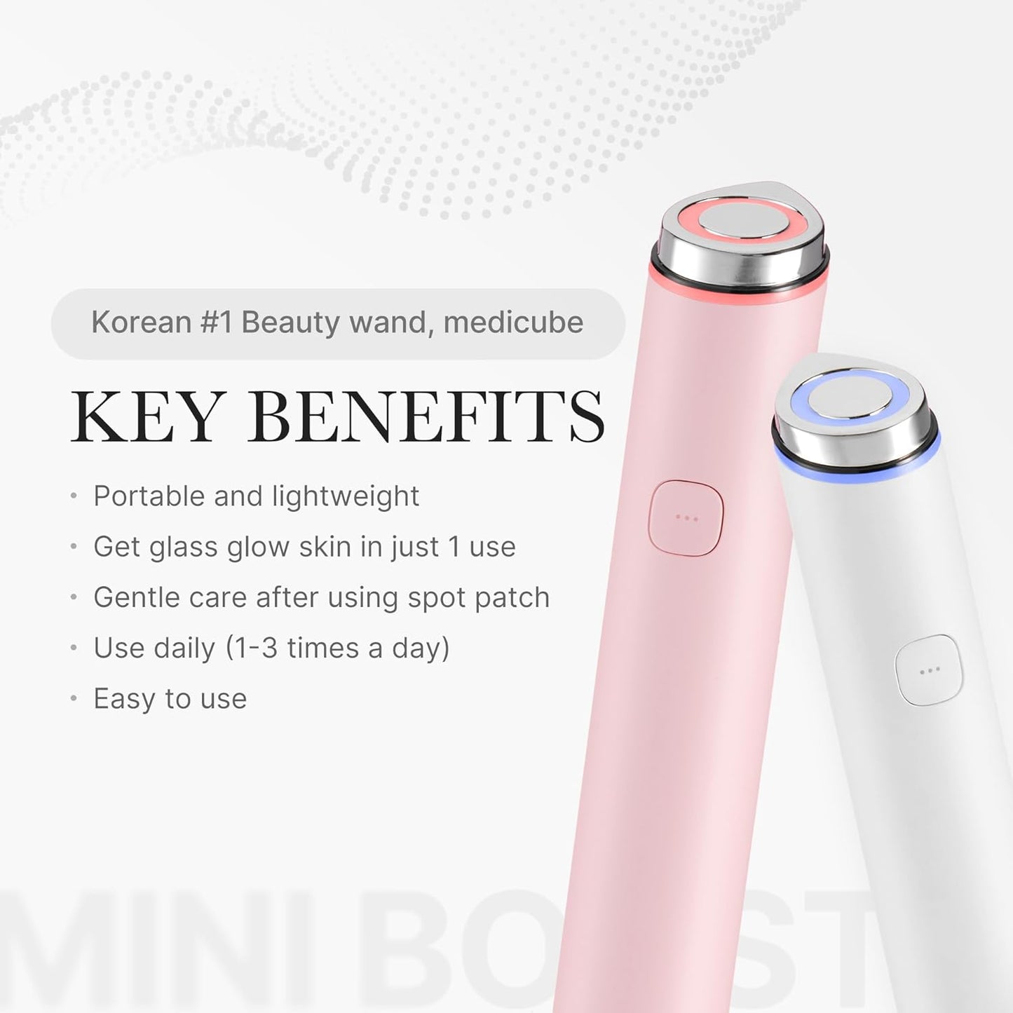 medicube Plump and Radiant Pink Duo: Mini Booster Pro Pink and Collagen Jelly Cream, 3.71 fl.oz. (110ml)