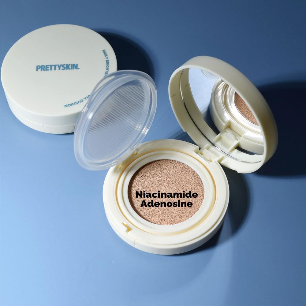 Moisturizing Glow Sun Cushion Foundation SPF50+ / PA+++ with Refill (23 Beige, 15g+15g)