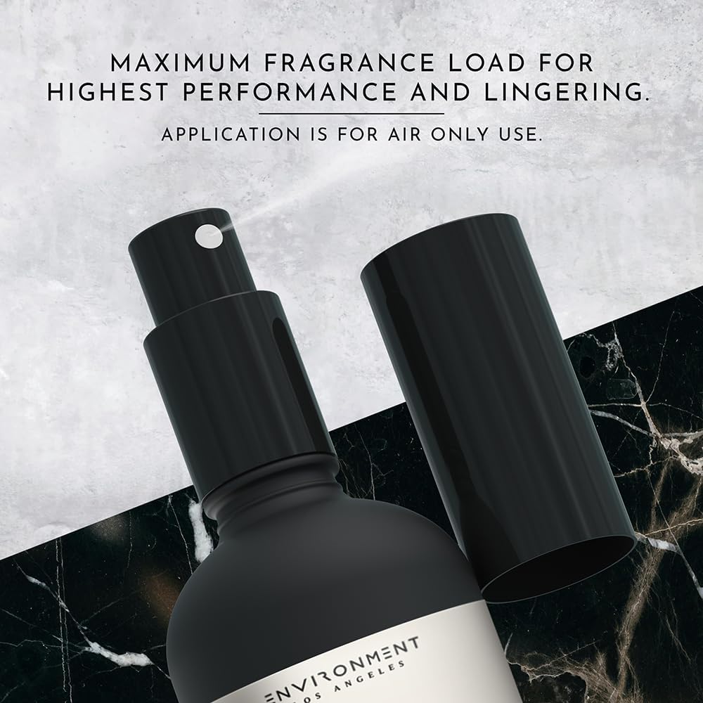 ENVIRONMENT Inspired by 5-Star Hotels EDT Room Spray, 100ml Air Freshener (Blonde Woods | Rose | Black Fig) Home Fragrance Accessories, Room Perfume, Room Deodorizer, Vegan & Cruelty-Free