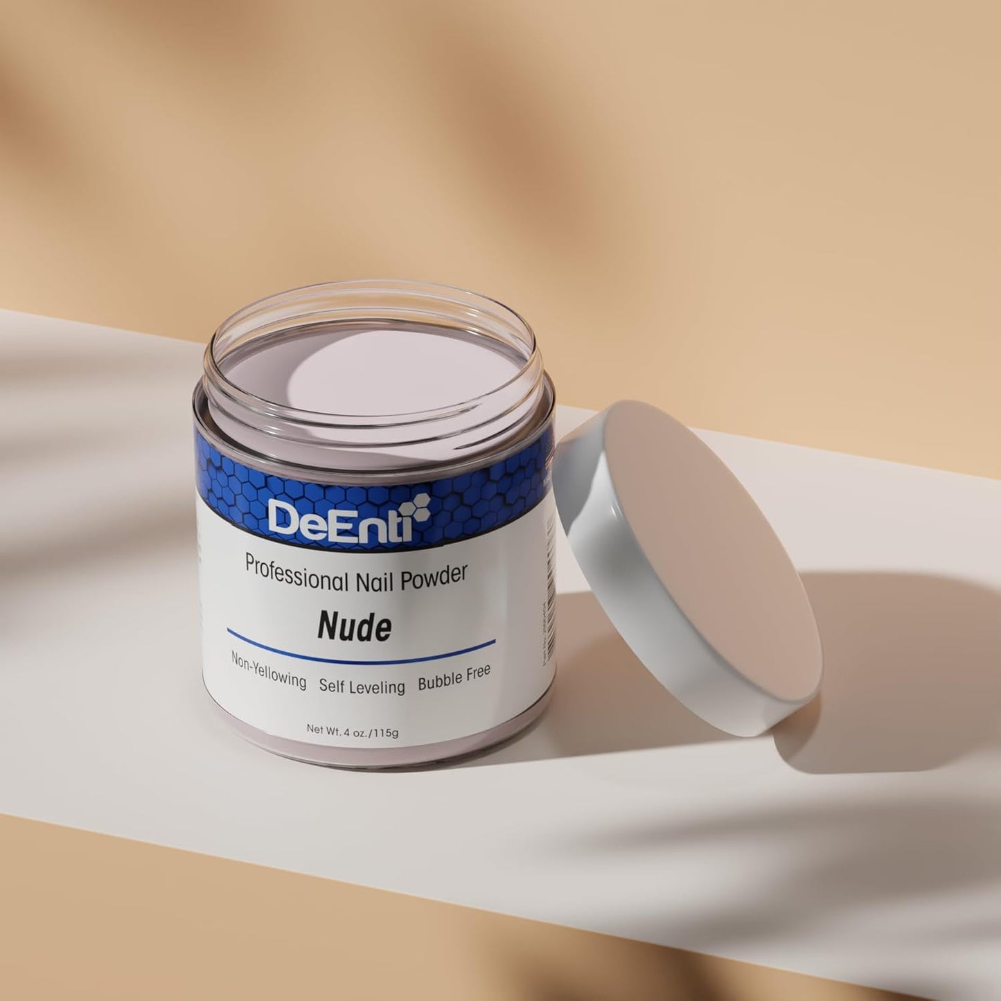 Acrylic Nail Powder, 4oz Nude Acrylic Powder Dip for Nails, Long Lasting Salon Quality, Bubble Free Professional for Manicures, Fake Nails, Carving & Extensions