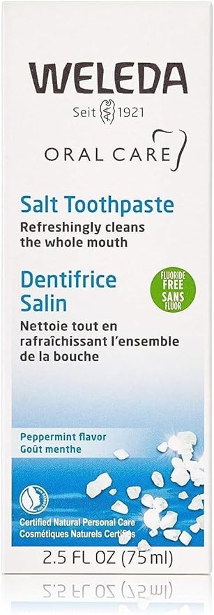 Weleda Natural Salt Toothpaste,2.5 Ounce,(Pack of 2)