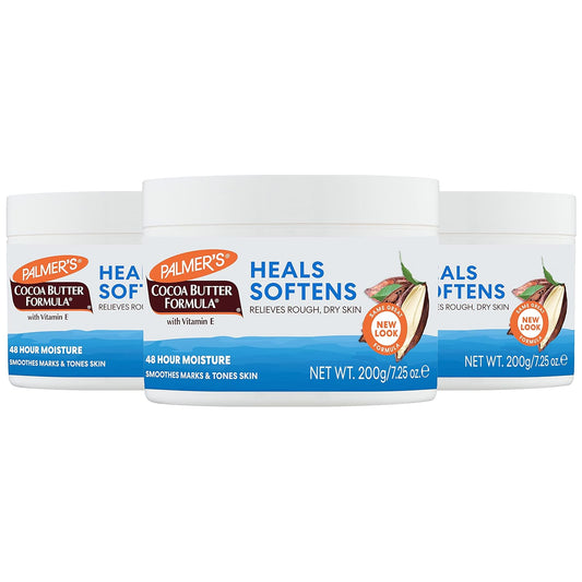 Palmer’s Cocoa Butter Formula Daily Skin Therapy, Solid Formula, 7.25 Ounces (Pack of 3) .pack