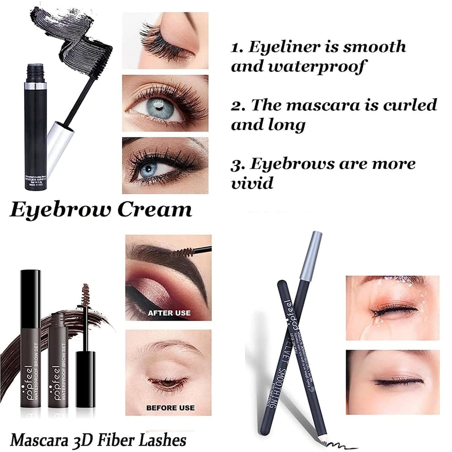 MAEPEOR All In One Makeup Kit 27PCS Makeup Kit for Women Full Kit Multi-Purpose Makeup Set for Beginners or Pros (KIT004)