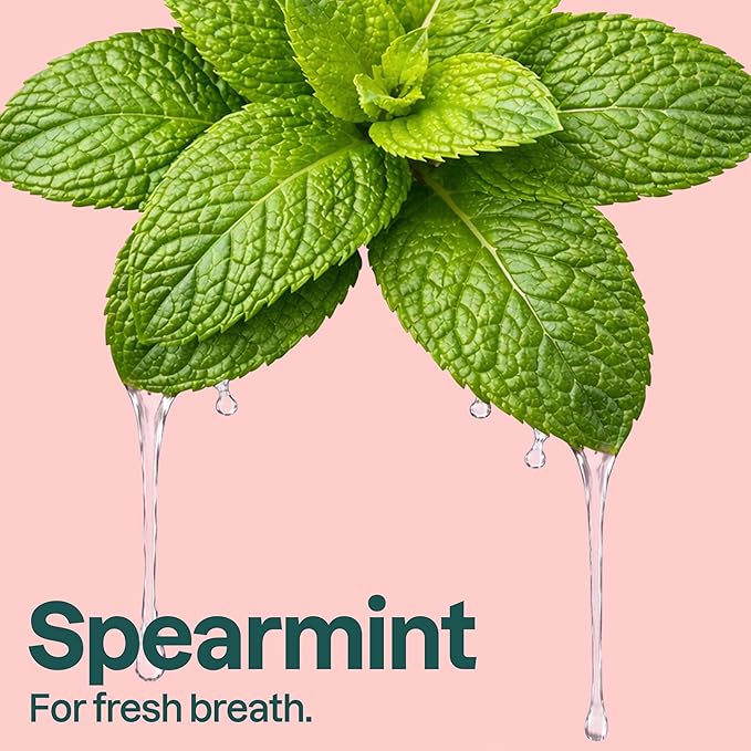 Attitude Fluoride-Free Sensitive Toothpaste, Spearmint Flavor, Vegan & Cruelty-Free, Sugar-Free, Plant & Mineral-Based Ingredients, Clean Oral Care, 4.2 Oz