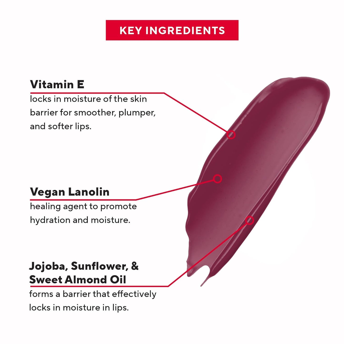 Mirabella Luxe Advanced Lip Gloss, Hydrating Non-Sticky High-Shine Lip Gloss for Women, Infused with Vitamin E & Jojoba Oil, Long-Lasting & Cruelty-Free - Mauvelous (Rose Mauve)