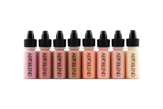 Airbrush Makeup Mini Sets (Blush/Highlight/Bronze)