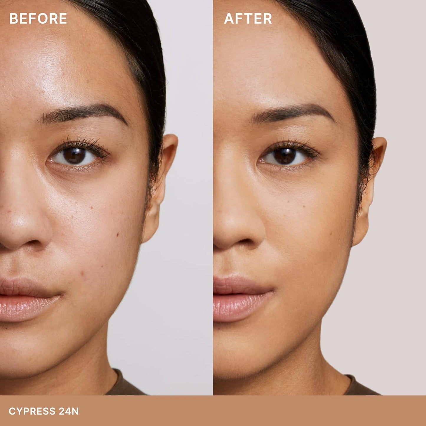 ILIA - Skin Rewind Complexion Stick - Foundation + Concealer + Skincare | Non-Toxic, Vegan, Cruelty-Free, Clean Makeup (24N - Cypress, 0.35 oz | 10 g)