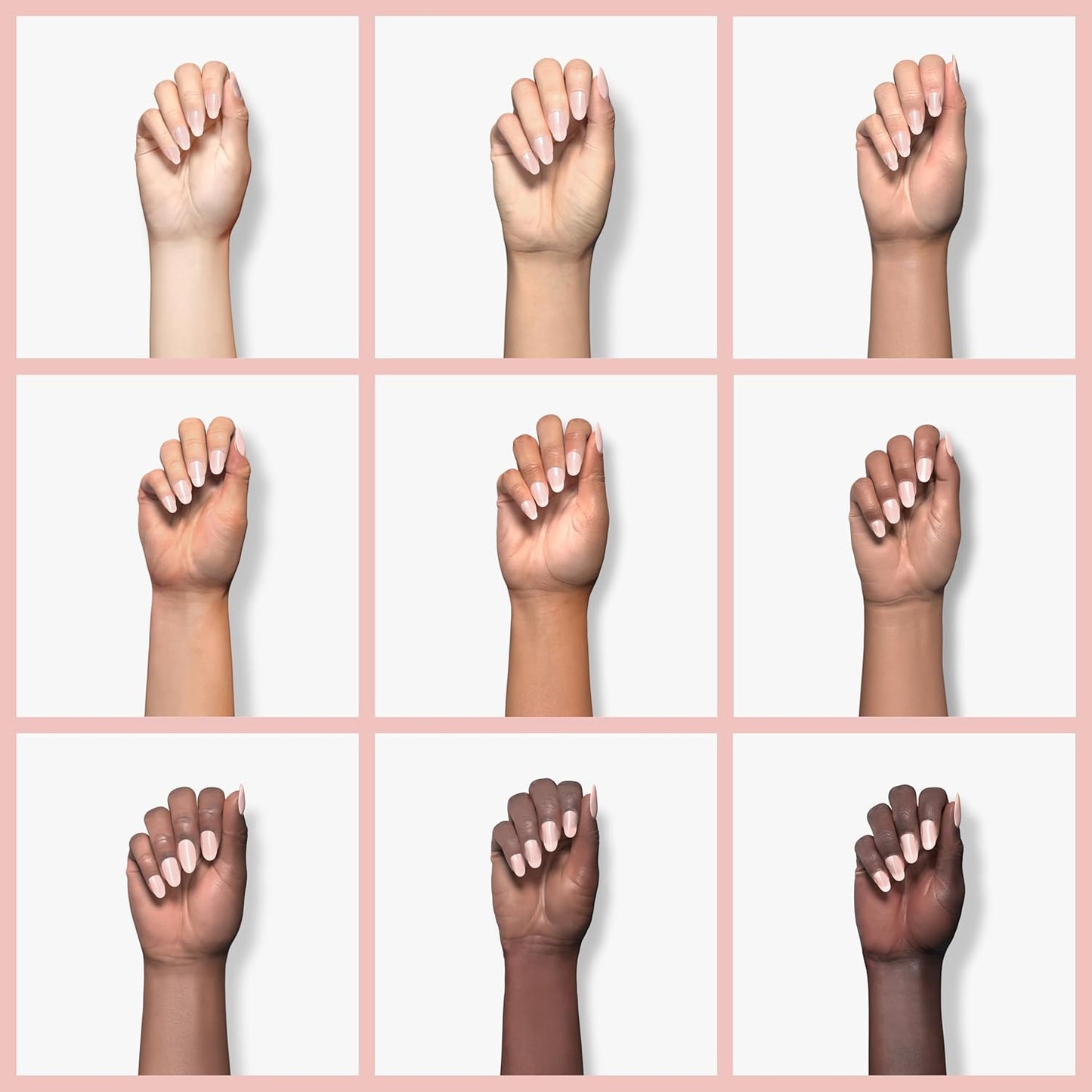 Tones Pro Acrylic Nail Powder, Cover Pink (Soft Nude Pink), (1.5 Fl Oz) - Long-Lasting & Non-Yellowing Polymer for Salon Quality Nail Extensions & 3D Art