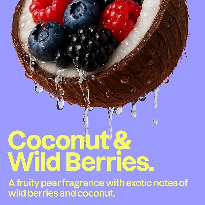 ATTITUDE Foaming Hand Soap, EWG Verified, Plant and Mineral-Based Ingredients, Vegan and Cruelty-free Personal Care Products, Coconut & Wild Berries Scent, 10 Fl Oz
