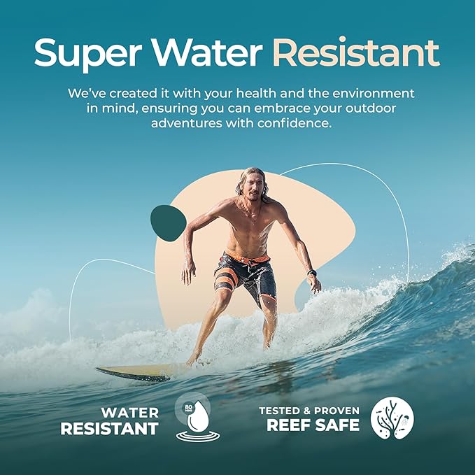 Tinted Mineral Sunscreen SPF 45 – Reef Safe Zinc Oxide Face Sunscreen with Natural Tint, Water Resistant, Travel Size 2.5 oz