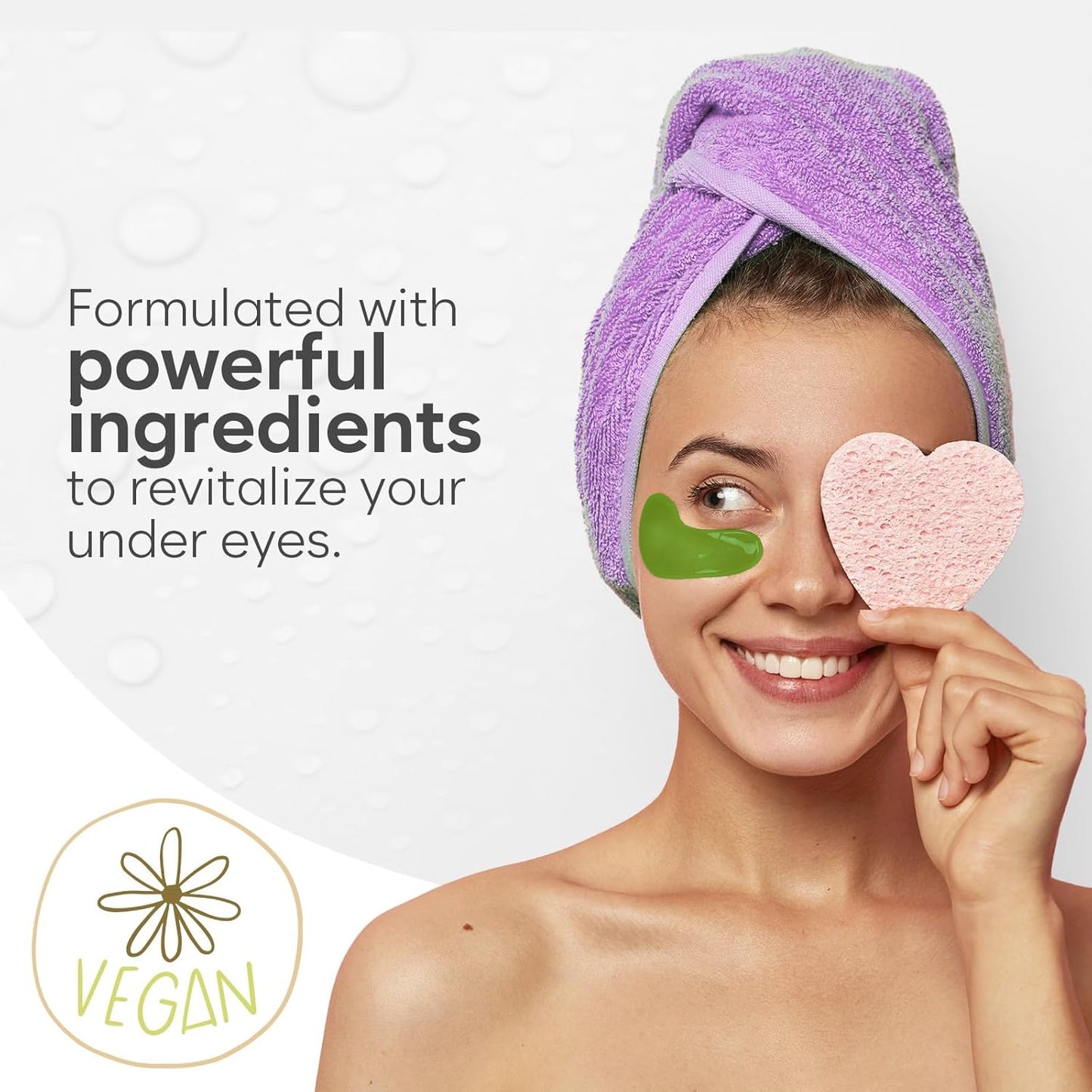 Variety Under Eye Patches (30 Pairs) | Eye Mask with Niacinamide & Hyaluronic Acid | Under Eye Patches for Dark Circles & Puffiness | Eye Masks for Eye Care