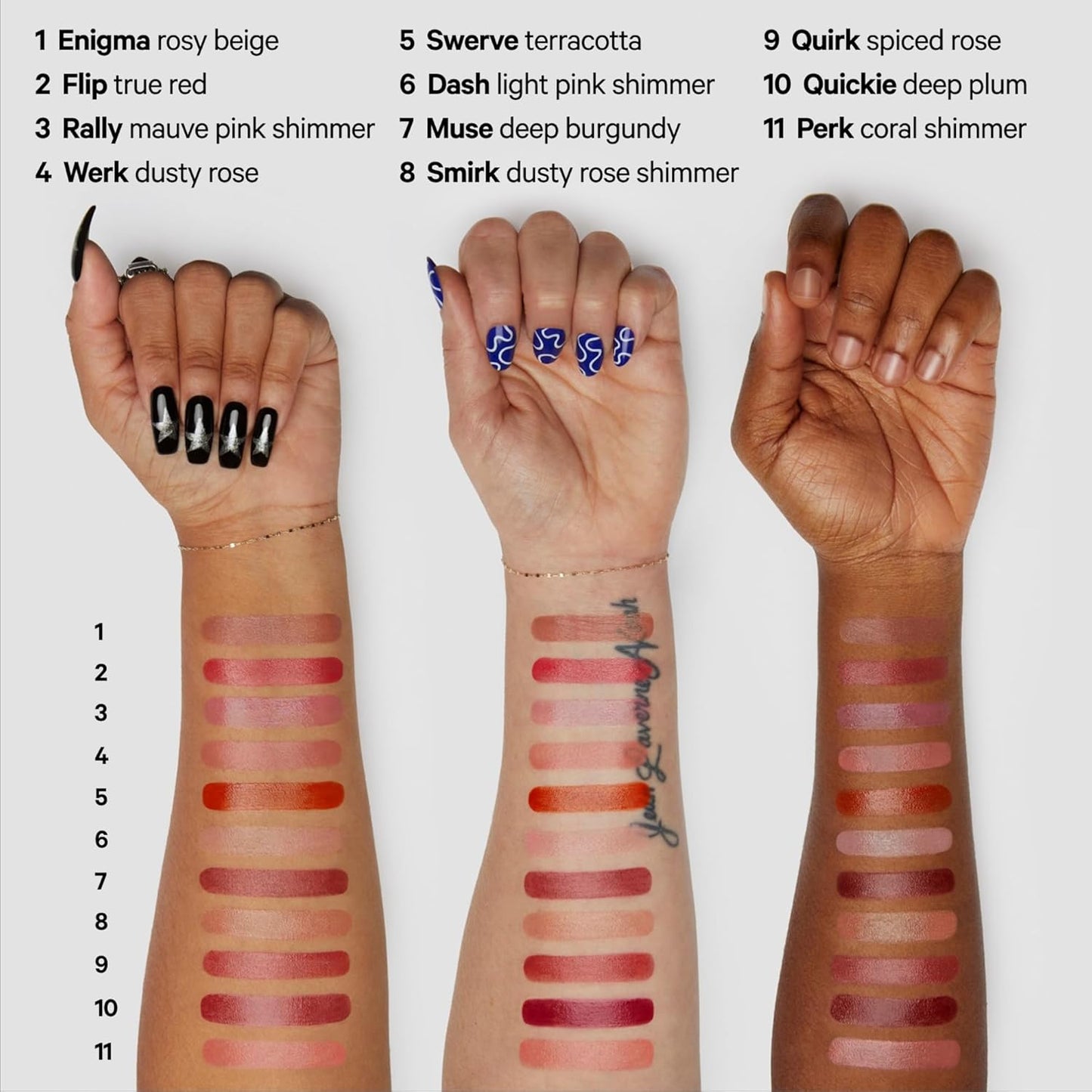 Milk Makeup Lip + Cheek, Werk (Dusty Rose) - 0.21 fl oz - Cream Blush & Lip Color - Buildable & Blendable - 1,000+ Swipes Per Stick - Non-Comedogenic - Vegan, Cruelty Free