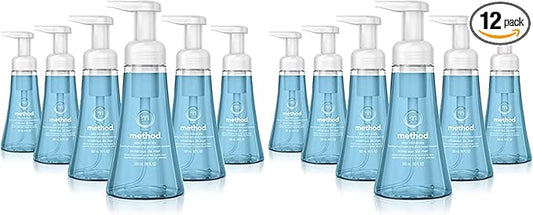 Method Foaming Hand Soap, Sea Minerals, Paraben and Phthalate Free, 10 Fl Oz (Pack of 12)