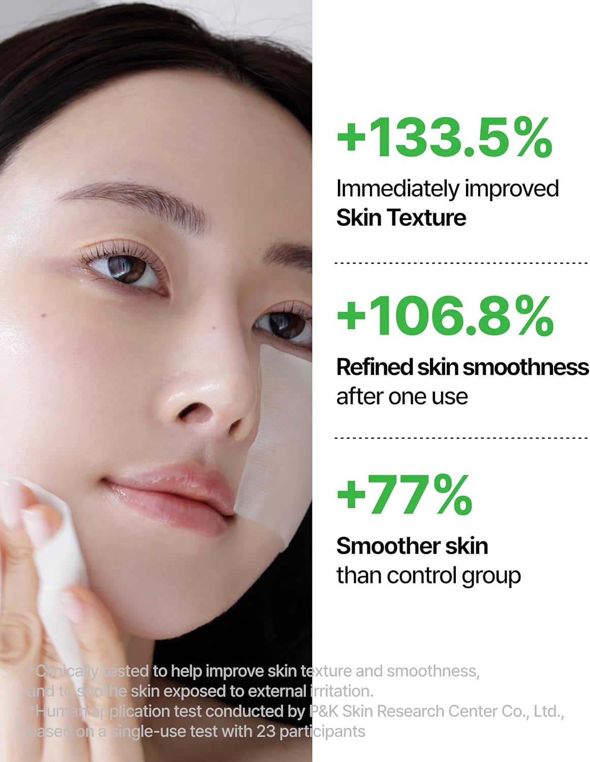 Trouble Control Pad | Korean Toner for Oily, Sensitive & Acne-Prone Skin – Exfoliating Facial Pads with Dual Cotton Rounds & Calming Botanicals (70 Pads)