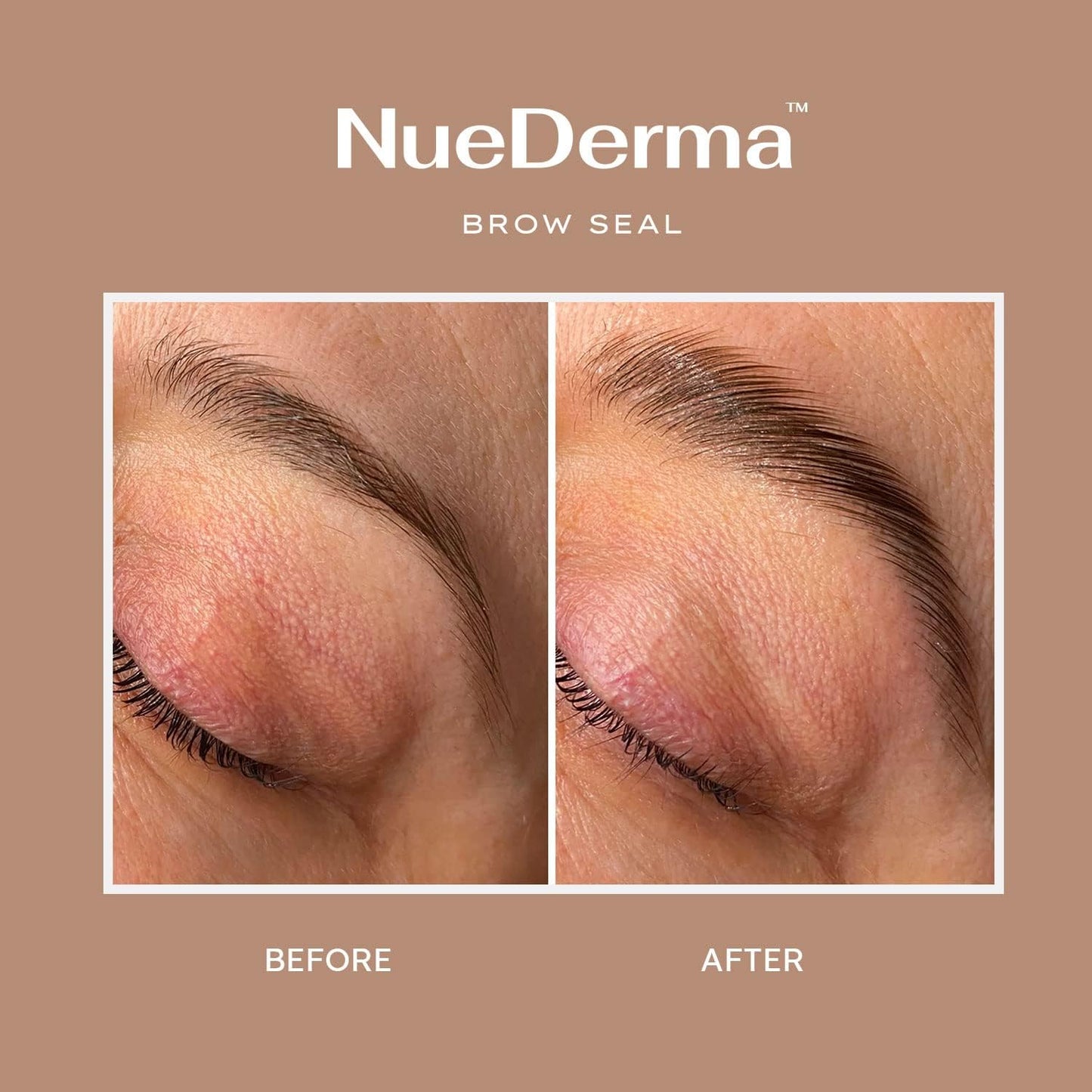 Brow Seal with Castor Oil - Clear Eyebrow Gel, Waterproof Eyebrow Makeup, Styling Wax for Feathered & Fluffy Brows - 1 OZ