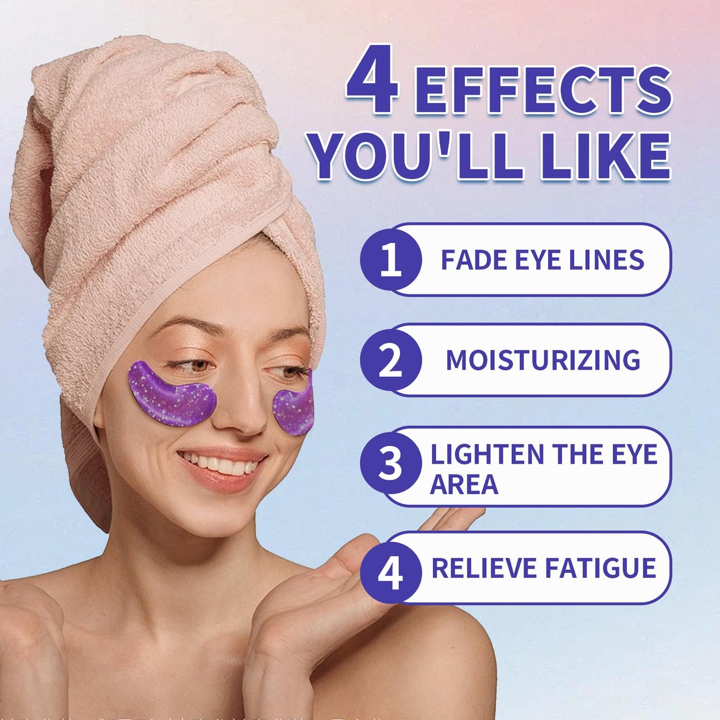 28 Pairs Under Eye Patches,Under Eye Gel Pads for Reduce Wrinkles/Dark Circles/Puffy Eyes/Eye Bags,Eye Treatment Skin Care Products,Natural Collagen Eye Mask for Everyon