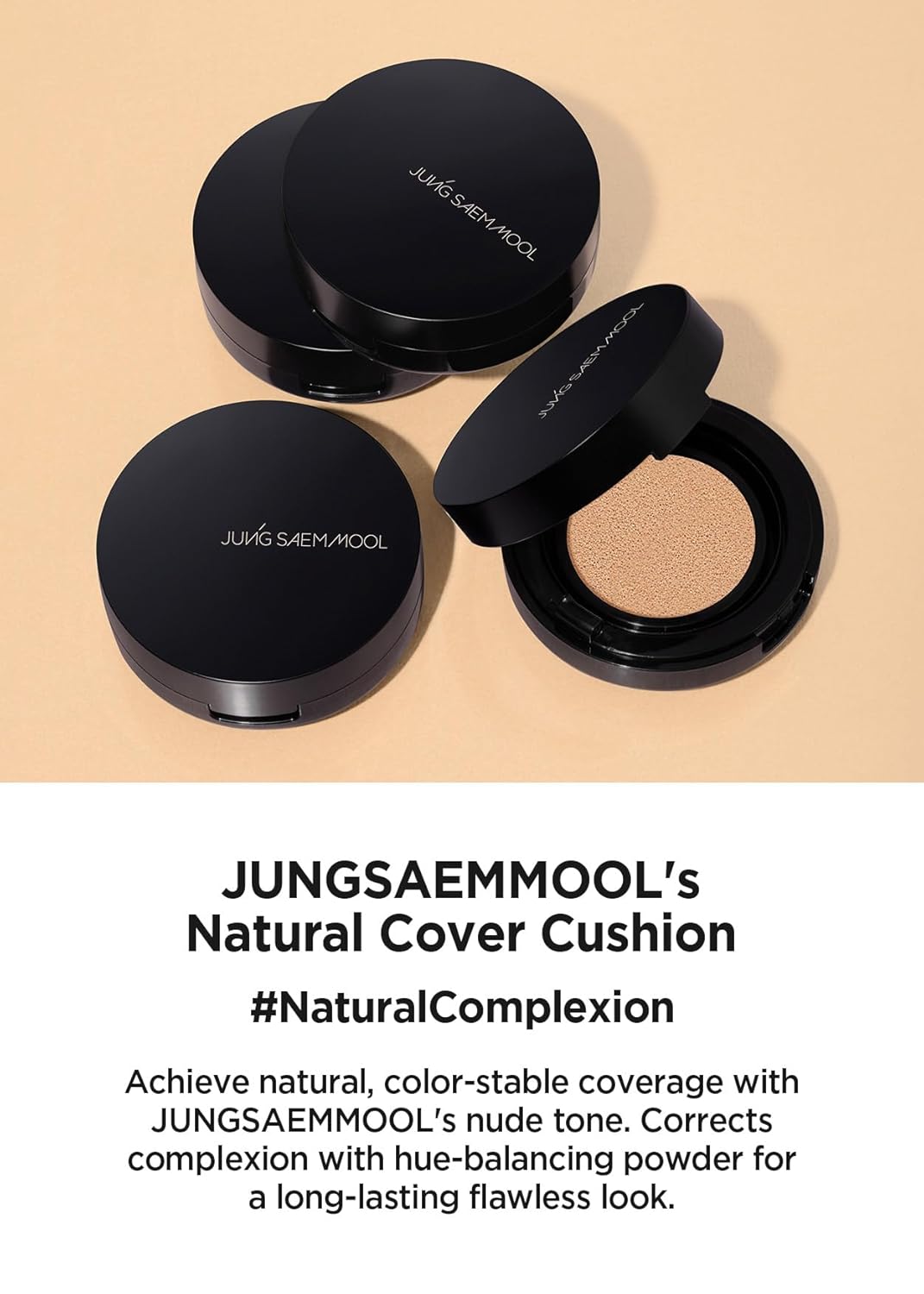 JUNG SAEM MOOL [JUNGSAEMMOOL OFFICIAL] Essential Skin Nuder Cushion Mini (Fair Light)