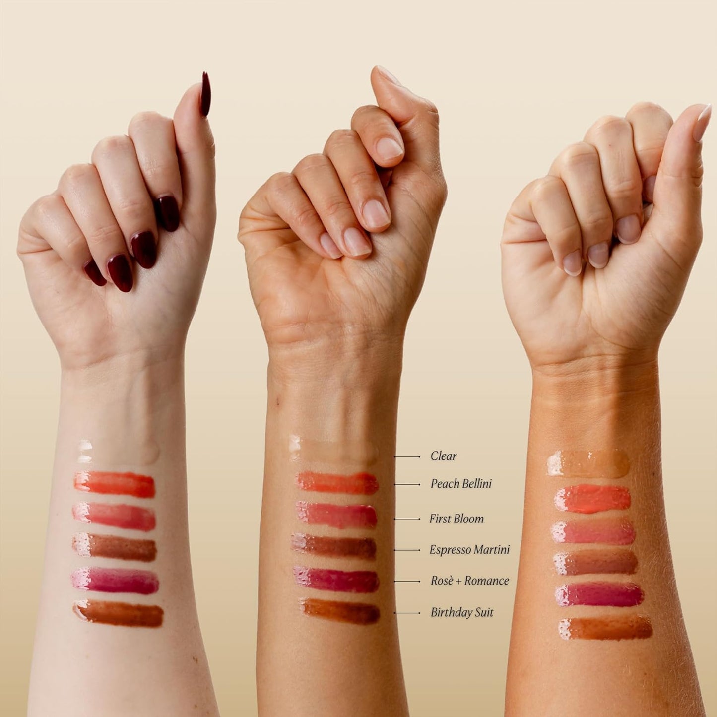 Nakery Plumping Lip Treatment for Dry Cracked Lips - Line Smoothing Lip Plumper for Women with Hyaluronic Acid Serum for Lips - Non Sticky Lip Gloss Plumper for Petal Soft Lips – Espresso Martini