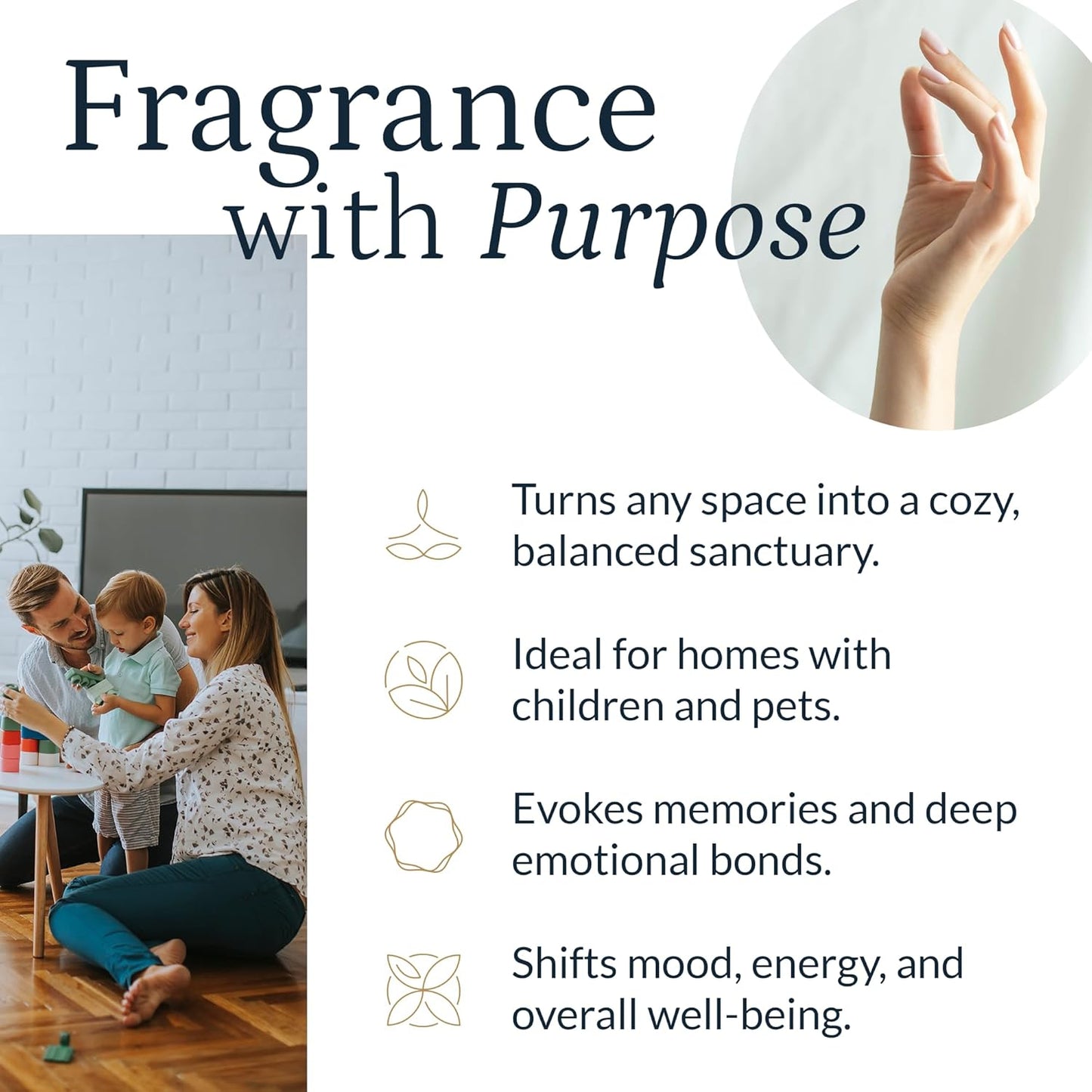 PuroSentido Santal Diffuser Oil – Luxury Hotel-Inspired Aroma with Sandalwood, Violet & Amber – Premium Fragrance Oil for Aromatherapy – Diffuser and Humidifier Compatible (500 ml/16 Fl Oz)
