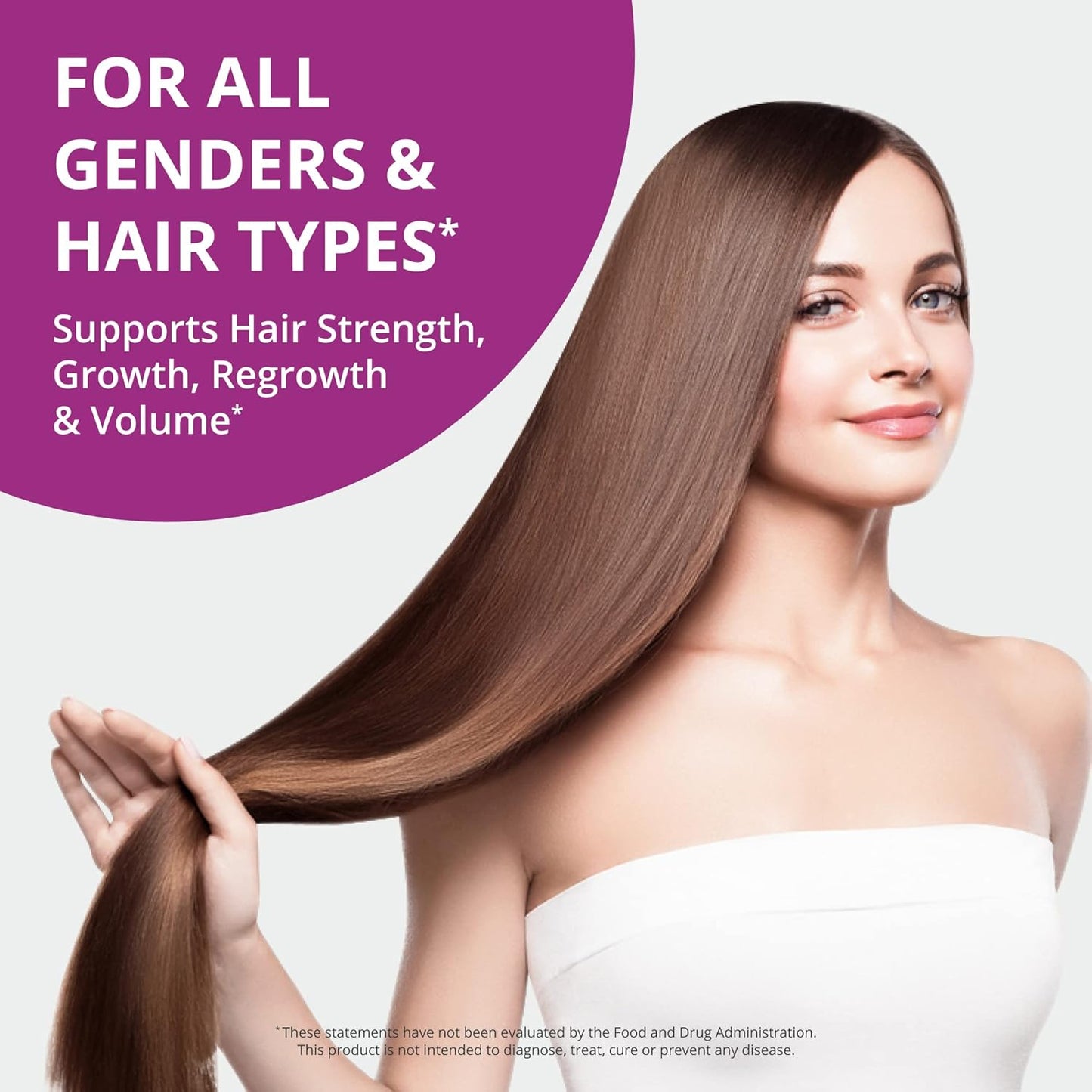 HairXtra - Hair Regrowth Vitamin for Faster Hair Growth - Hair Growth Vegan Capsules - Hair Thickening with Biotin, Zinc, MSM, B Vitamins, Choline - Hair Supplement, Hair Regrowth Capsules - Pack 2
