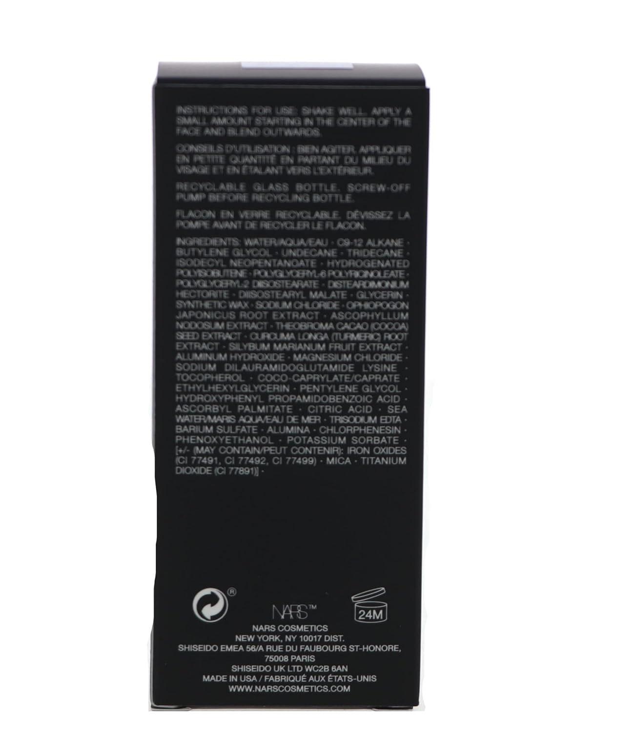 NARS Light Reflecting Foundation - Advanced Makeup-Skincare Hybrid Foundation - 30ml (Santa Fe - Medium 2)