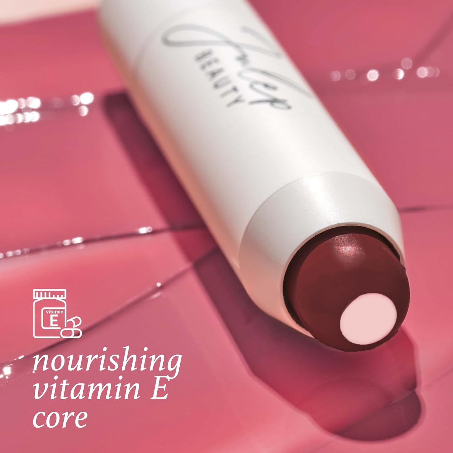 Julep It's Balm Tint of Color Lip Balm - Island Blossom | Hydrating Lip Color with Vitamin E Core | Natural Gloss Finish | Vegan & Cruelty-Free