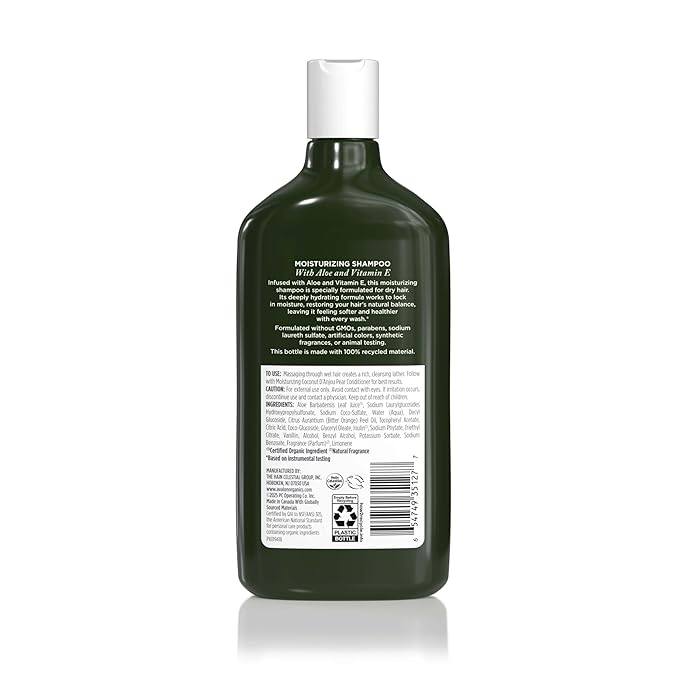 Avalon Organics All Natural Coconut Pear Shampoo, 11 Fl Oz