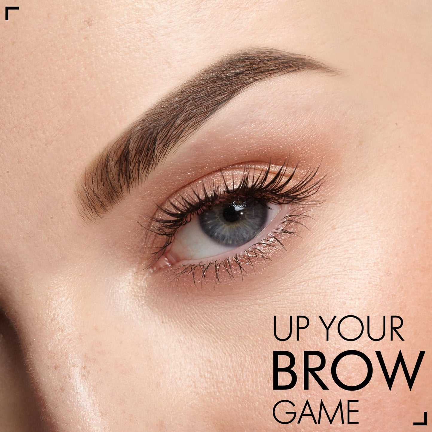 iMethod Eyebrow Stamp & Stencil Kit - Brow Stamping & Stenciling, Perfect Bushy Eyebrows, Ash Brown
