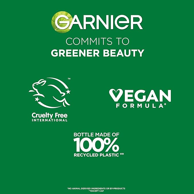 Garnier Fructis Sleek & Shine Shampoo, Conditioner + Leave-In Conditioer Set for Frizzy, Dry Hair, Plant Keratin + Argan Oil (3 Items), 1 Kit (Packaging May Vary)