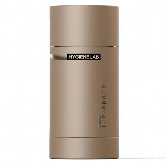 HygieneLab Fragrance-Free & Unscented Deodorant for Men – EWG Verified, Aluminum-Free, Non-Toxic Odor Protection for Sensitive Skin, Unscented