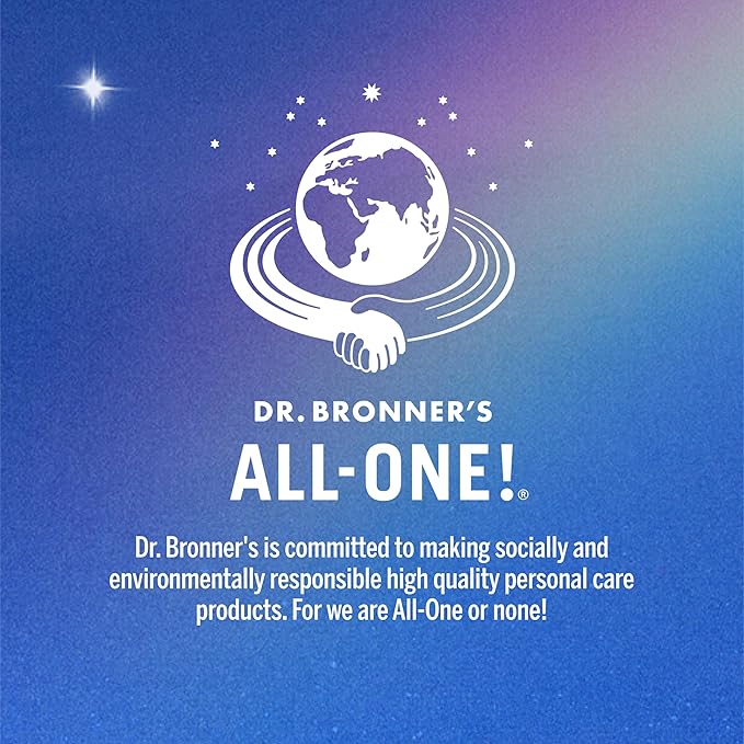 Dr. Bronner's Pure-Castile Magic Liquid Soap- Made with Regenerative Organic Oils- For Body, Face, Hair, Dishes, Pets, Laundry Natural, Vegan, Non-GMO - Peppermint, 32 oz (2-Pack)