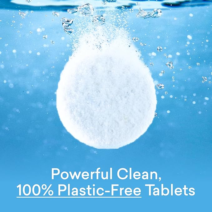 BLUELAND Foaming Hand Soap Refill Tablets, 10-Pack, Pacific Mist Scent, Eco Friendly Cleaning Products, 10 x 9 Fl oz