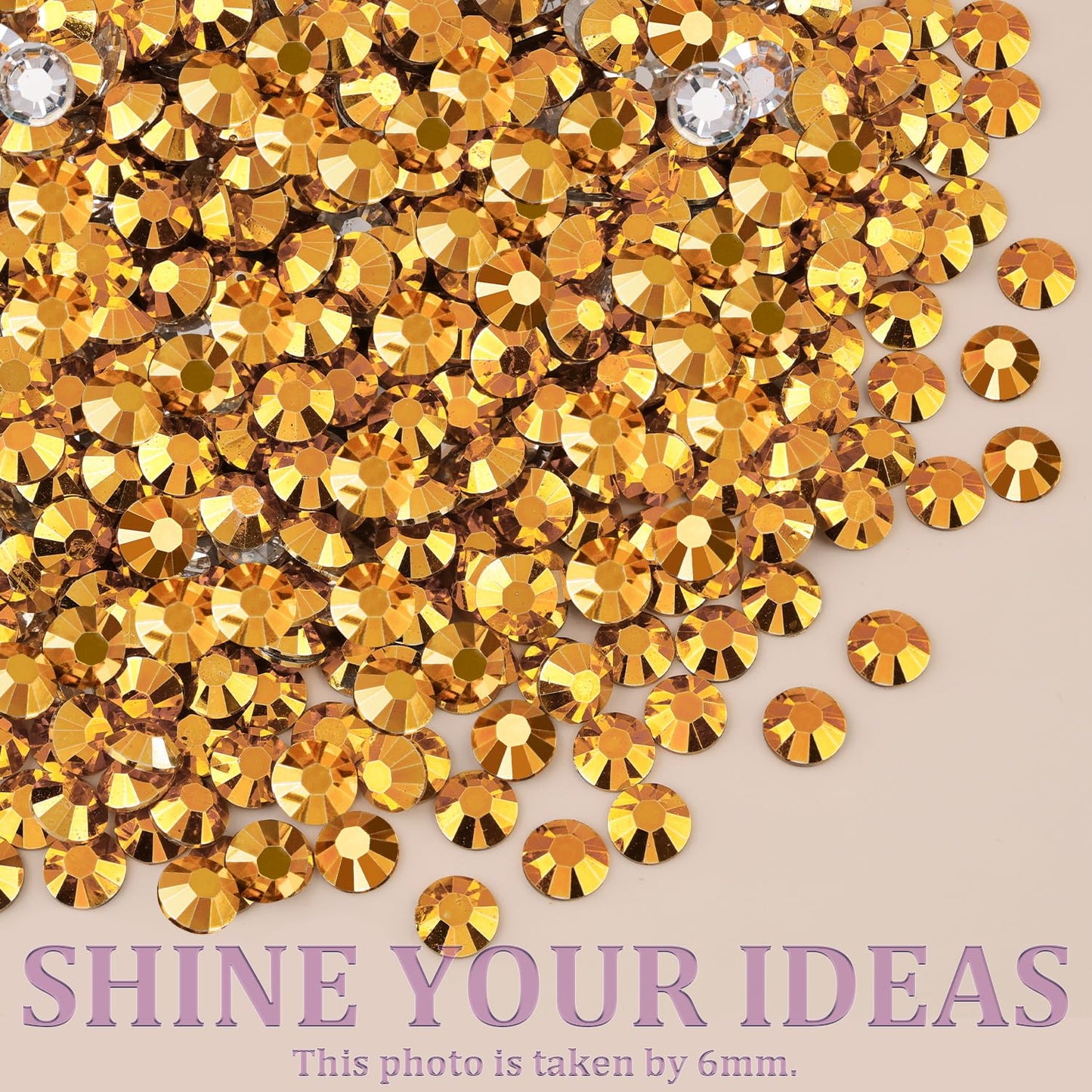 Resin Jelly Rhinestones for Crafting with B7000 Jewelry Glue, 2 Boxes Gold Flatback Crystals with 3Pcs 10ml Glue, Bedazzling Non Hotfix Gems for DIY Tumblers Clothing Shoes Manicure