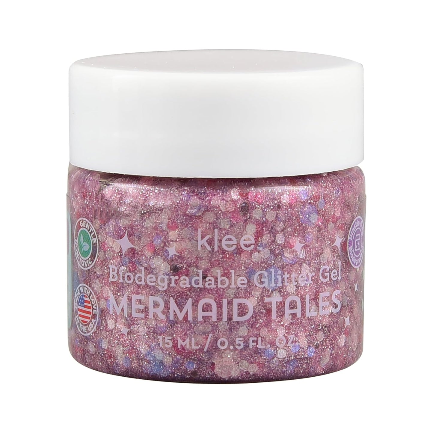 Luna Star Naturals Klee Kids Deluxe Play Makeup Kit. Gentle and Non-Toxic. Made in USA. (Garden Pixie Fairy)