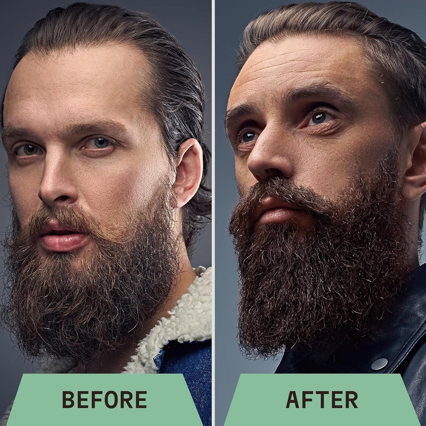 Striking Viking Beard Shampoo with Tea Tree, Biotin & Jojoba Oil - 17 oz Deep Cleansing, Paraben & Sulfate Free for All Beard Types