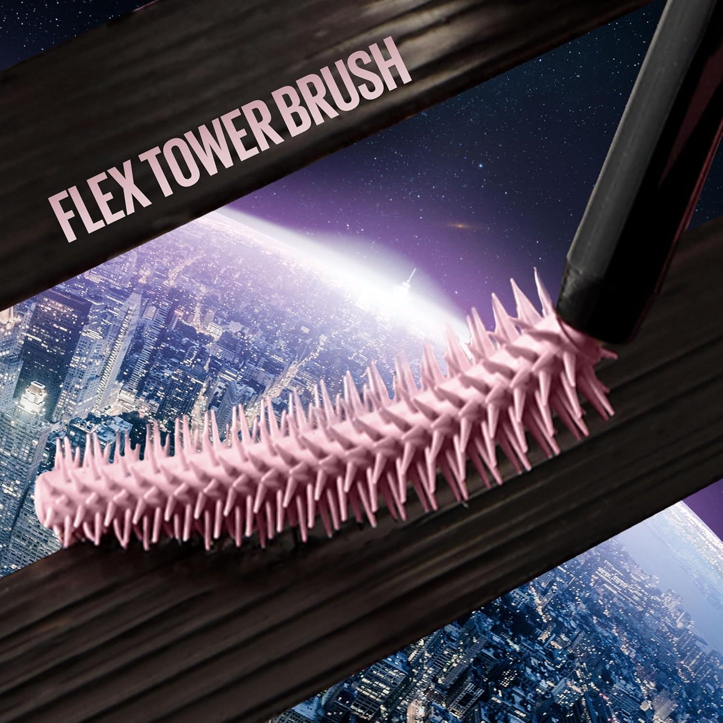 Maybelline Lash Sensational Sky High Waterproof Mascara Makeup, Volumizing, Lengthening, Defining, Curling, Multiplying, Buildable Formula, Brownish Black, 1 Count