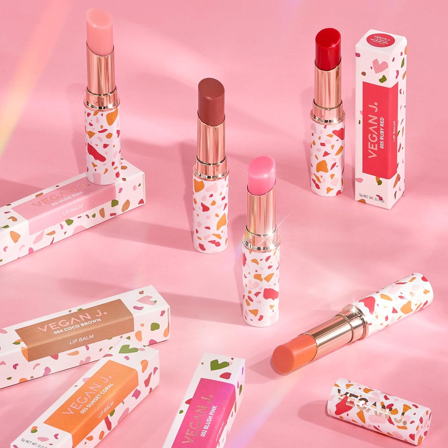 Lip Balm – Long-Lasting Hydration with Natural Color – Korean Beauty, Oasis Plant Complex, Silicone-Free, Vegan & Cruelty-Free Lip Care (002 Blush Pink)
