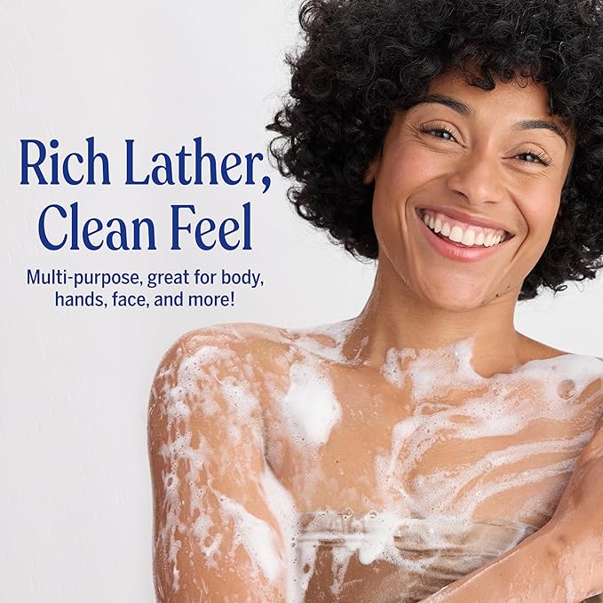 Dr. Bronner's Pure-Castile Liquid Soap, Made with Organic Oils, 18-in-1 Uses: Face, Body, Hair, Laundry, Pets and Dishes, Concentrated, Vegan, Non-GMO, Lavender, 32 Oz