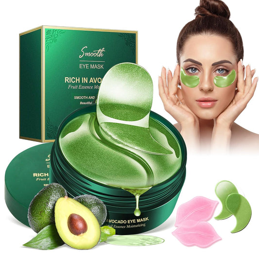 OFUN 60 Count Under Eye Masks, Hydrating Mask Skincare, Eye Patches for Puffy Eyes, Dark Circles and Puffiness, Gel Pads for Eye Bags and Wrinkles Under Eye Treatment