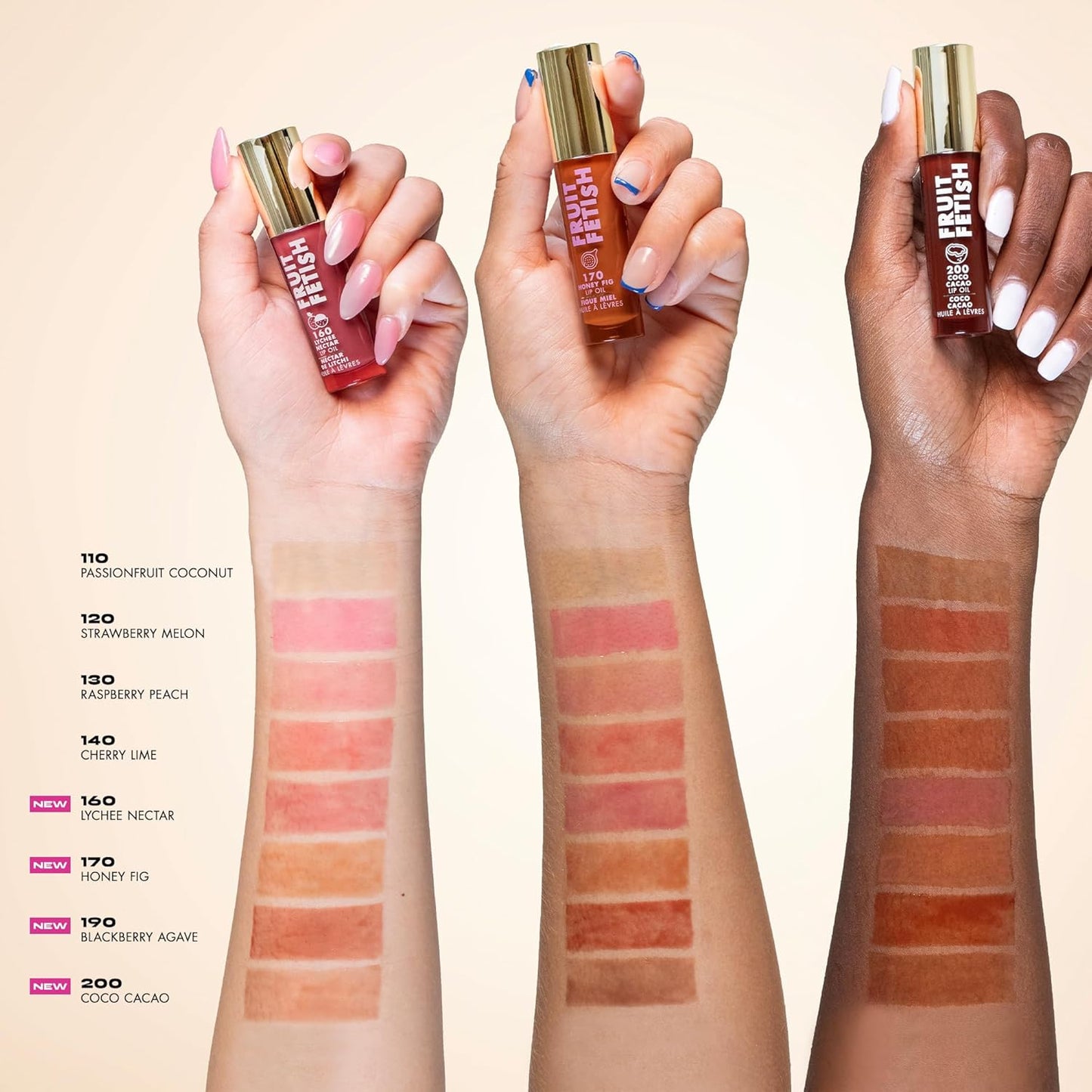 Milani Lip Oil with Vitamin E for Instant Hydration, Fruit Extract Infused Lip Treatment and Moisturizing Lip Gloss - Lychee Nectar