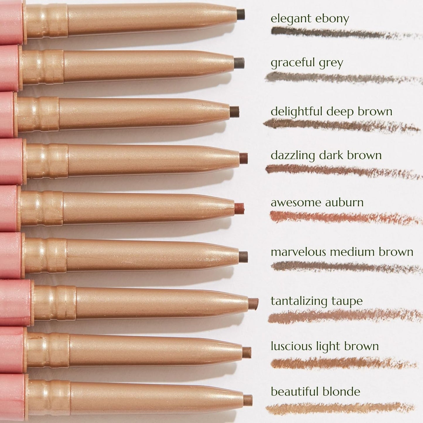 Chella Eyebrow Pencil – Easy-to-Use Brow Definer for Shaping, Filling & Blending – Long-Wear Dark Brown Eyebrow Pencils for Women with Precise Tip (Dark Brown)