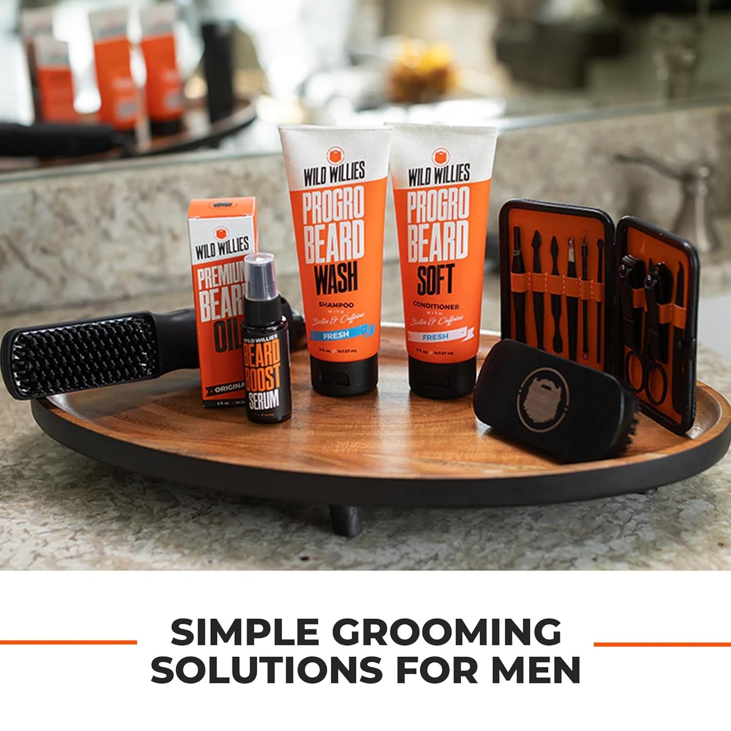 Wild Willies Beard Growth Gummies Supplement for Men - with Biotin & 19 Vitamins for Stronger, Thicker Facial Hair - 60 Gummies
